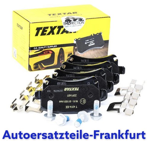 Textar bremsbeläge hinten - bremsbeläge, vw