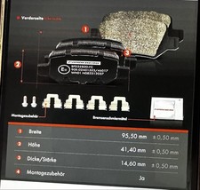 Bremsbeläge Bremsklötze