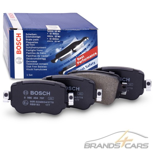 Bosch bremsbeläge hinten für - bosch,