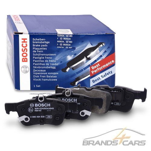Bosch bremsbeläge satz hinten - satz,